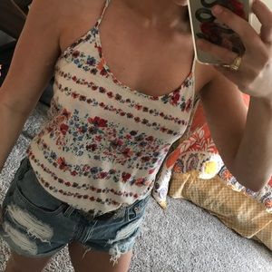 Urban Outfitters Flower Tank